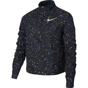 Nike Pro Printed Shine Long Sleeve T-Shirt